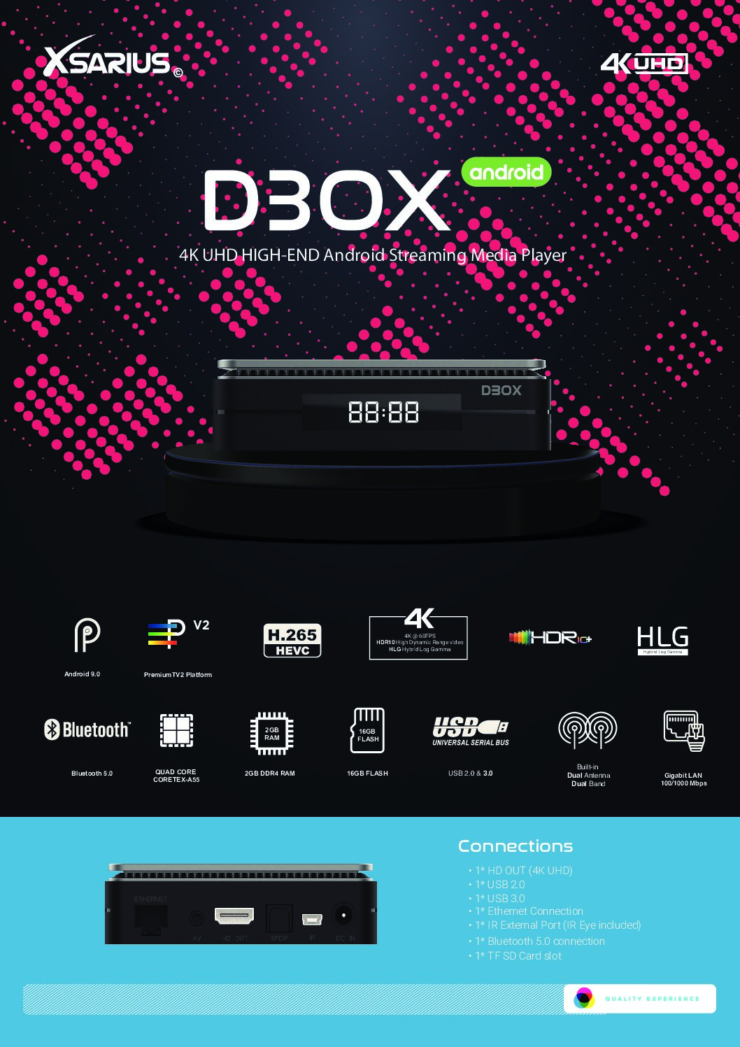 Xsarius DBOX 4K UHD