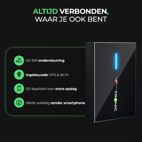 Mtronic® Autobox – AI Box voor CarPlay & Android Auto – Installeer Elke App op je Autoscherm – Smartbox met YouTube, Netflix & Meer – 8GB RAM 128GB ROM – Inclusief Bluetooth Afstandsbediening & HDMI – Nieuwste Model 2025 – Zwart - Afbeelding 2