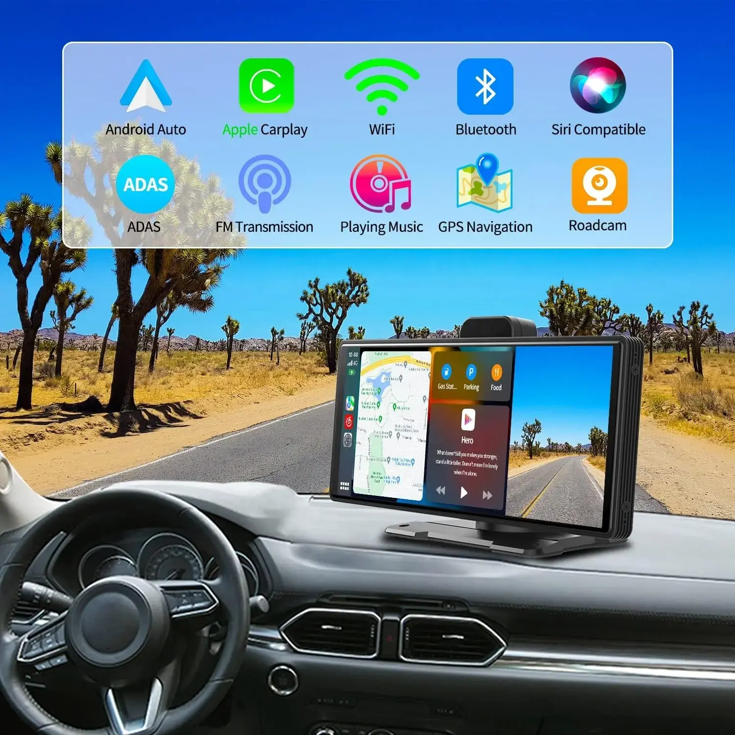 Draadloos Navigatiesysteem met Apple CarPlay en Android Auto – Voor Een Slimme en Veilige Rit - Afbeelding 3