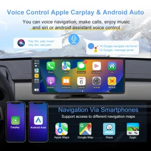 Draadloos Navigatiesysteem met Apple CarPlay en Android Auto – Voor Een Slimme en Veilige Rit